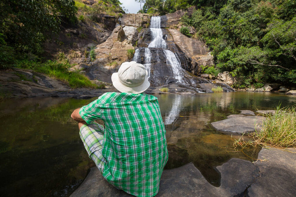 Водоспад на Шрі-Ланці, Хортон місце - Фото, зображення