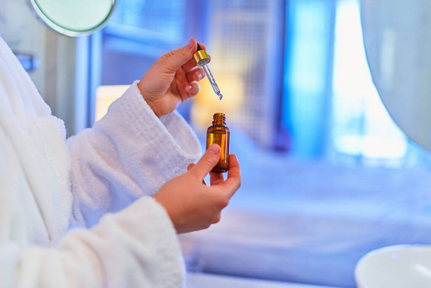 Aroma oil for spa, mental health, relax and wellness - Zdjęcie, obraz