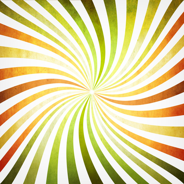 Multicolored background with twisyed rays - Photo, Image