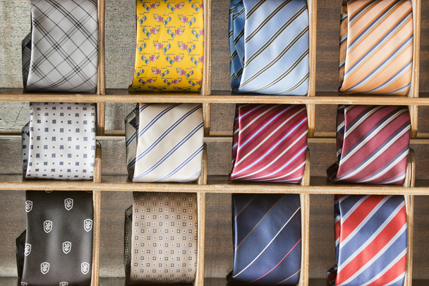 silk tie on display - Photo, Image