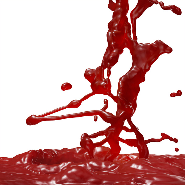 Blood Splashing - Photo, Image