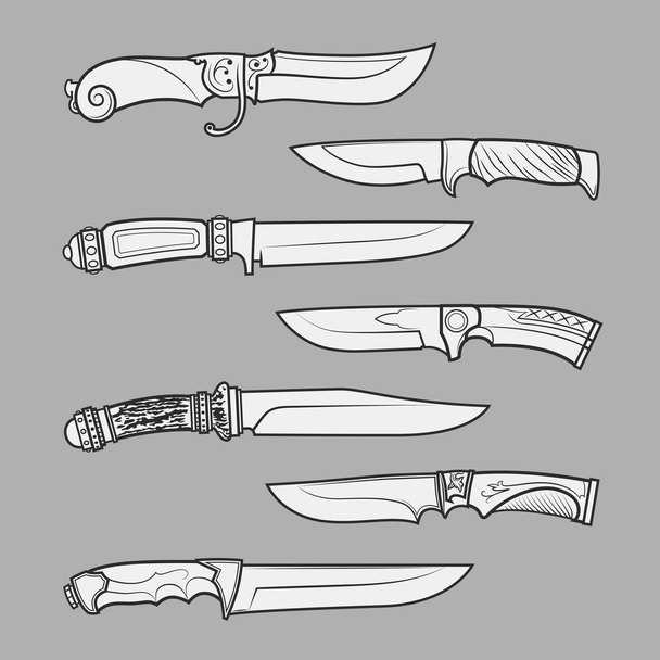 Knives1 - Vector, afbeelding
