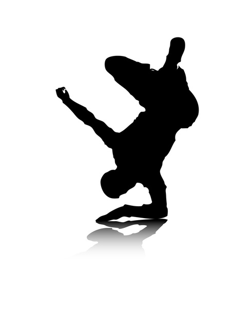 Breakdancer - Vector, afbeelding