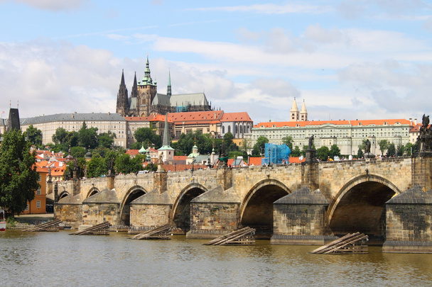 Prag 'daki Charles Köprüsü - Fotoğraf, Görsel