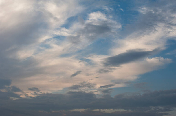 beautiful sky with clouds - Fotó, kép