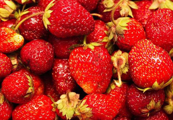 Ripe red strawberries - Photo, Image