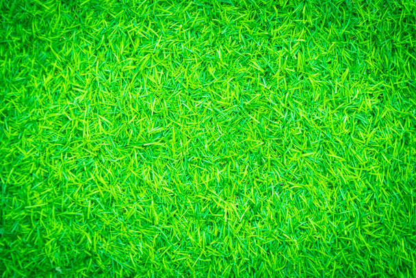 Green artificial grass texture for background - Photo, Image