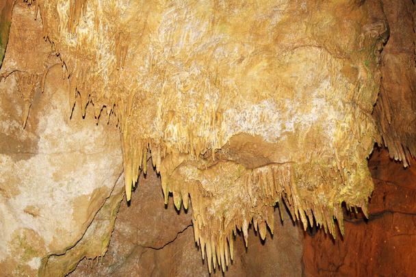 stalactites dans le tunnel d'eau
 - Photo, image