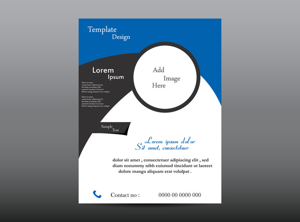 Brochure Abstract - Vector, Image