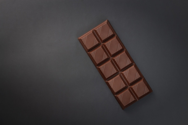 Black chocolate bar - Fotoğraf, Görsel