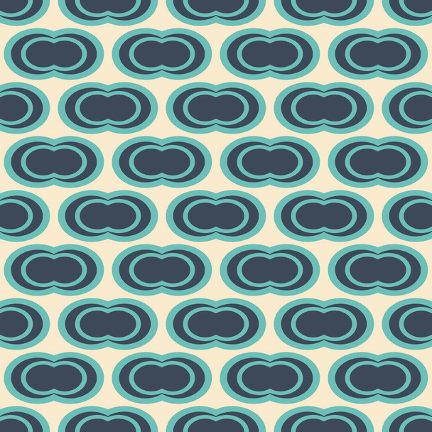 Abstract seamless pattern from the 60s and 70s. - Photo, Image