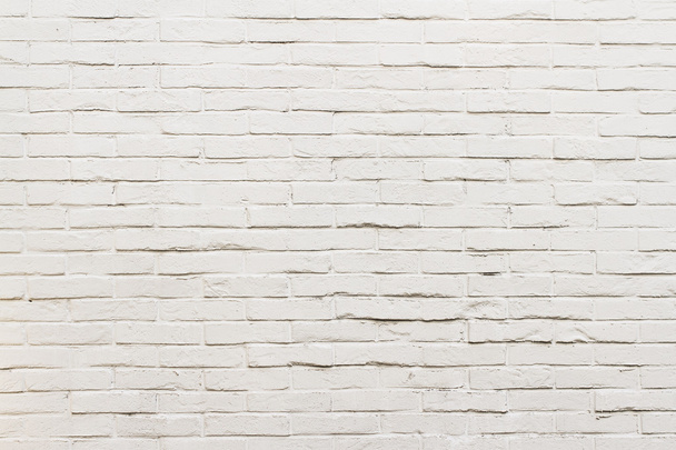 Λευκός τοίχος από τούβλα - Φωτογραφία, εικόνα