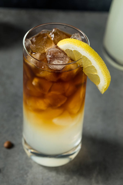 Cold Sweet Coffee and Lemonade Drink with Ice - Foto, afbeelding