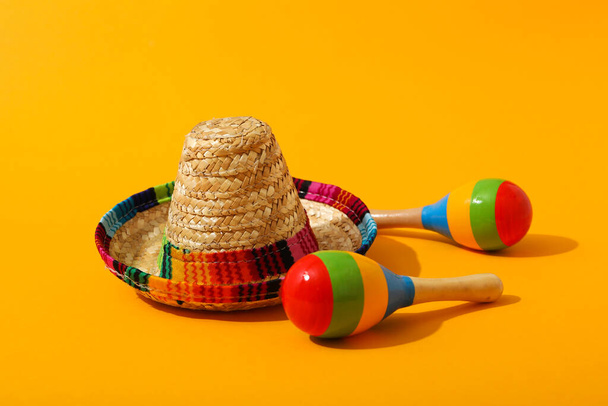 Composición para el Cinco de Mayo - Fiesta Nacional Mexicana - Foto, imagen