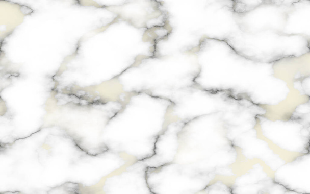 White marble stone texture. Marble granite floor and wall ceramic tiles pattern. Abstract yellow lines on white background. Clouds sky, cloudy sky, electric lightning, lighting, snow, thunderbolt and thunderstorm. - Photo, Image