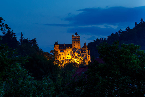 O Castelo de Bran de Drácula na Roménia - Foto, Imagem