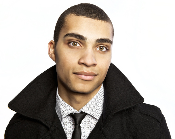 Attractive young mulatto. Business style. - Fotografie, Obrázek