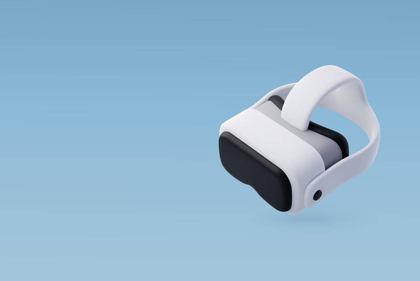 3d Vector Virtual reality bril, Metaverse technologie toekomst 3d, Spel concept. - Vector, afbeelding
