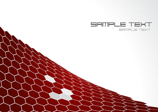Polygones rouges avec fond blanc. Art vectoriel
 - Vecteur, image