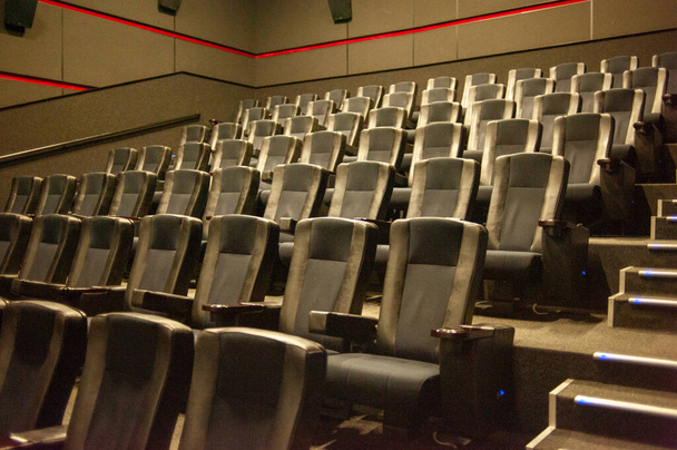 empty seats in the auditorium - 写真・画像