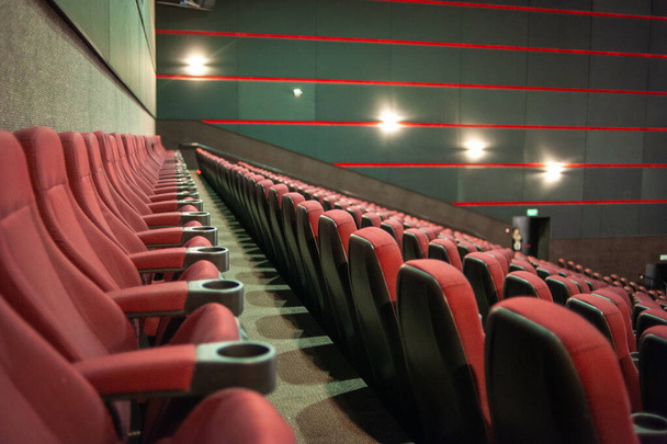 empty seats in the auditorium - Foto, Imagen