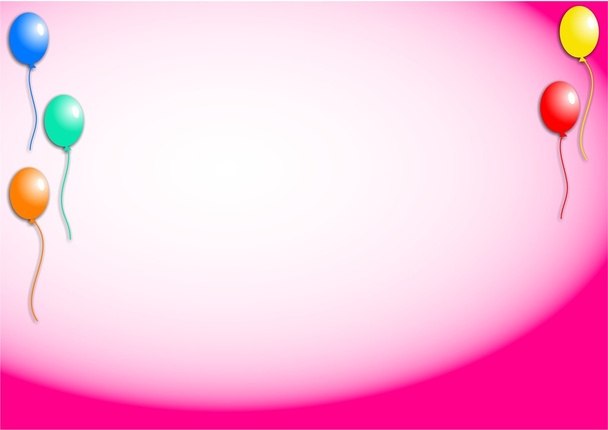 Kolorowy balon granicy - Zdjęcie, obraz
