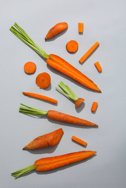 Fresh carrot, food for diet and healthy eating - 写真・画像