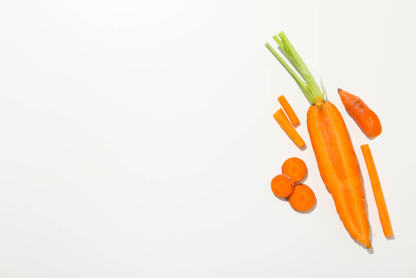 Fresh carrot, food for diet and healthy eating - Foto, Imagem