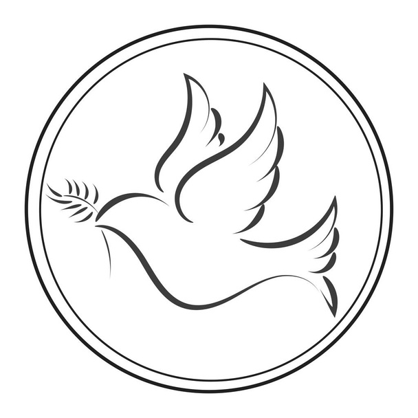 Конструкция плаката на Пятидесятницу для печати или использования в качестве открытки, флаера или футболки - Вектор,изображение
