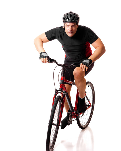Cyclist Riding Bike - Valokuva, kuva