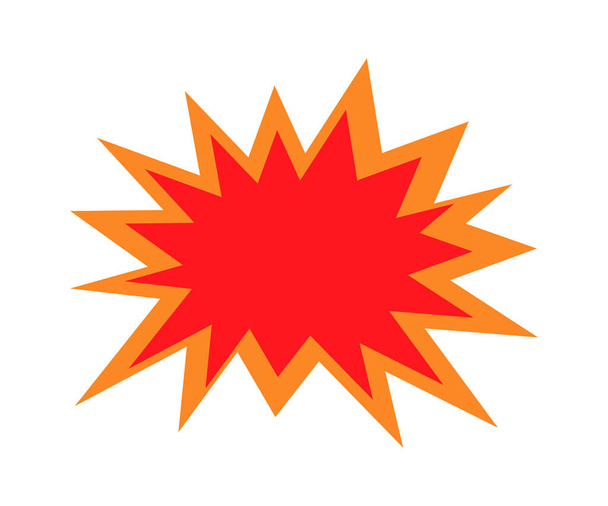Ikona vektoru výbuchu blesku - Vektor, obrázek