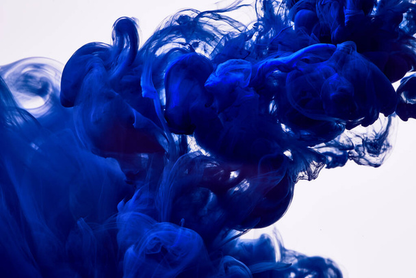 Akrylové smíšené barvy splash abstraktní textury pozadí - Fotografie, Obrázek