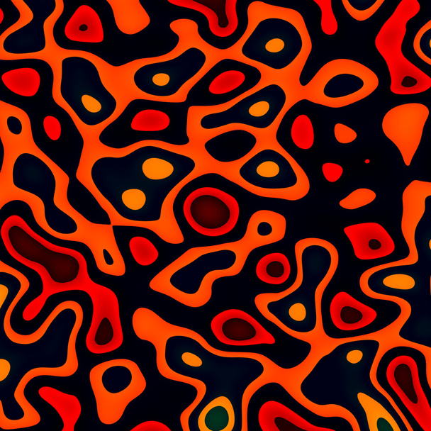 Schizzi di inchiostro con sfondo scuro - Schizzi di vernice arancione - Cellule astratte nella mitosi - Lavico fuso o magma - Forme irregolari Diffusione casuale - Schizzi di chiazza - Schizzi di grunge - Immagine creativa del concetto
 - - Foto, immagini
