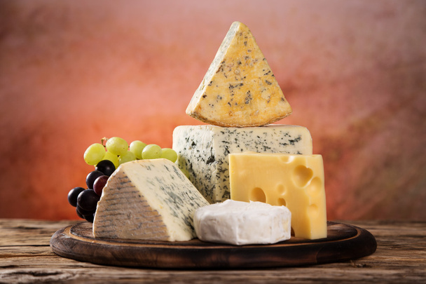 Various types of cheese - Photo, Image