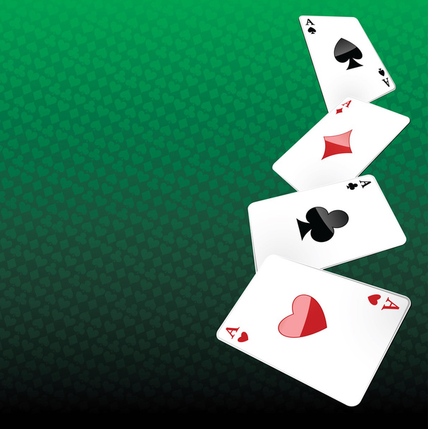 Pokerachtergrond - Vector, afbeelding