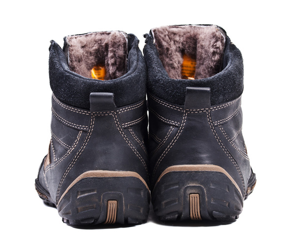 Pair of man autumn boots - Photo, Image