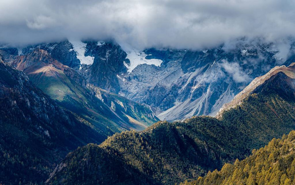 Snow Mountains in Yunnan China - Photo, image
