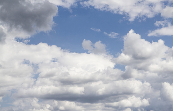 Cumulus clouds in the blue sky - Fotó, kép