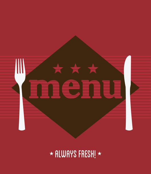 menu restaurante design
 - Vetor, Imagem