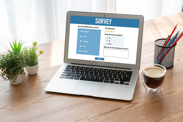 Онлайн-анкета для сбора современной цифровой информации в сети Интернет - Фото, изображение