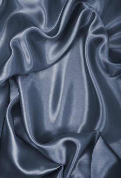 Smooth grey silk - 写真・画像