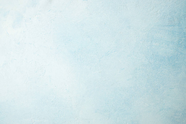 kék beton háttér, nyári tapéta. Konkrét absztrakt fal fény cián szín, akvarell, - Fotó, kép