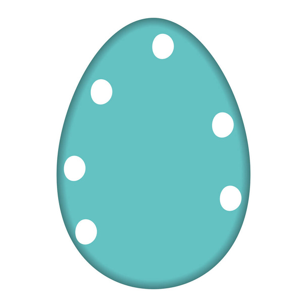 Isolated colored easter egg icon Vector illustration - Διάνυσμα, εικόνα