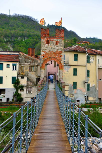 η γέφυρα της gaietta millesimo Savona Ιταλίας - Φωτογραφία, εικόνα
