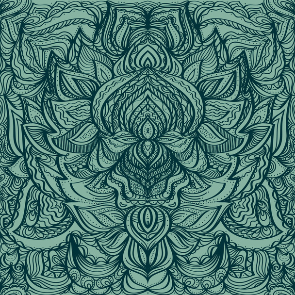 textuur met abstracte bloemen - Vector, afbeelding