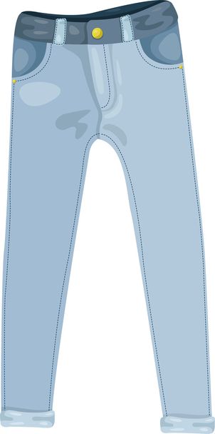 Illustrator of Jeans - Vector, Image