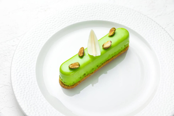 delicious desserts on a white background from the pastry chef - Φωτογραφία, εικόνα