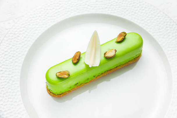 delicious desserts on a white background from the pastry chef - Φωτογραφία, εικόνα