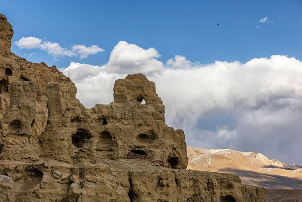 A beautiful landscape of Dongga Ruins in Tibet, China - Fotoğraf, Görsel