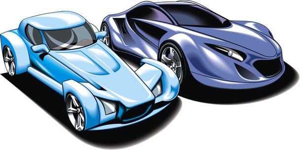 my original design sport cars - Vector, Image